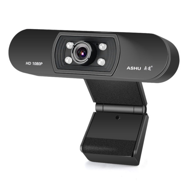 1080P Webcam with Built-In Microphone