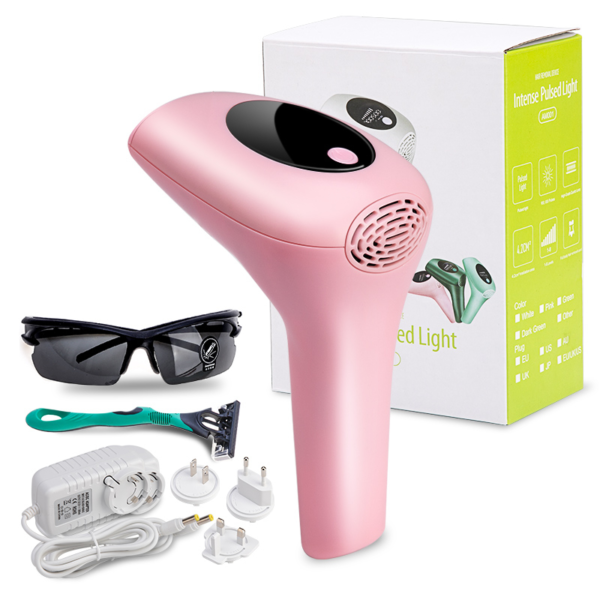 Colorful IPL Laser Hair Epilator with Goggles and Shaver - Image 5