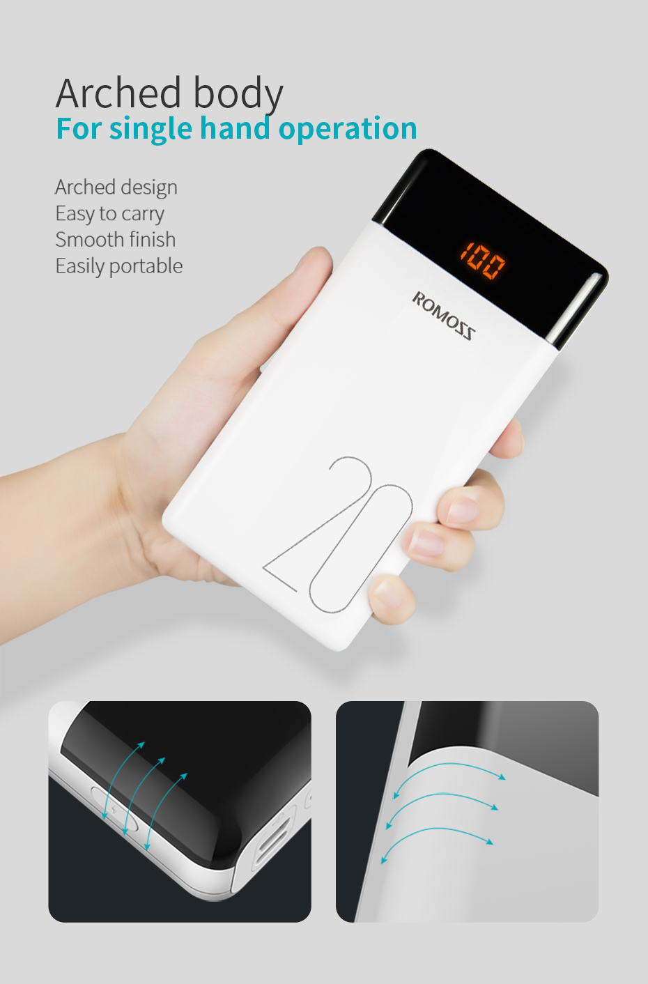 Wayfairmarket 4537-hio0qu Portable Fast Power Bank  