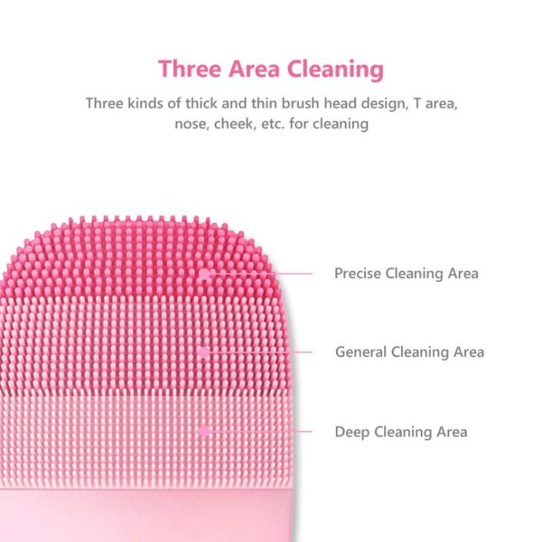 Sonic Skin Soothing Deep Cleanser USB Brush - Image 4