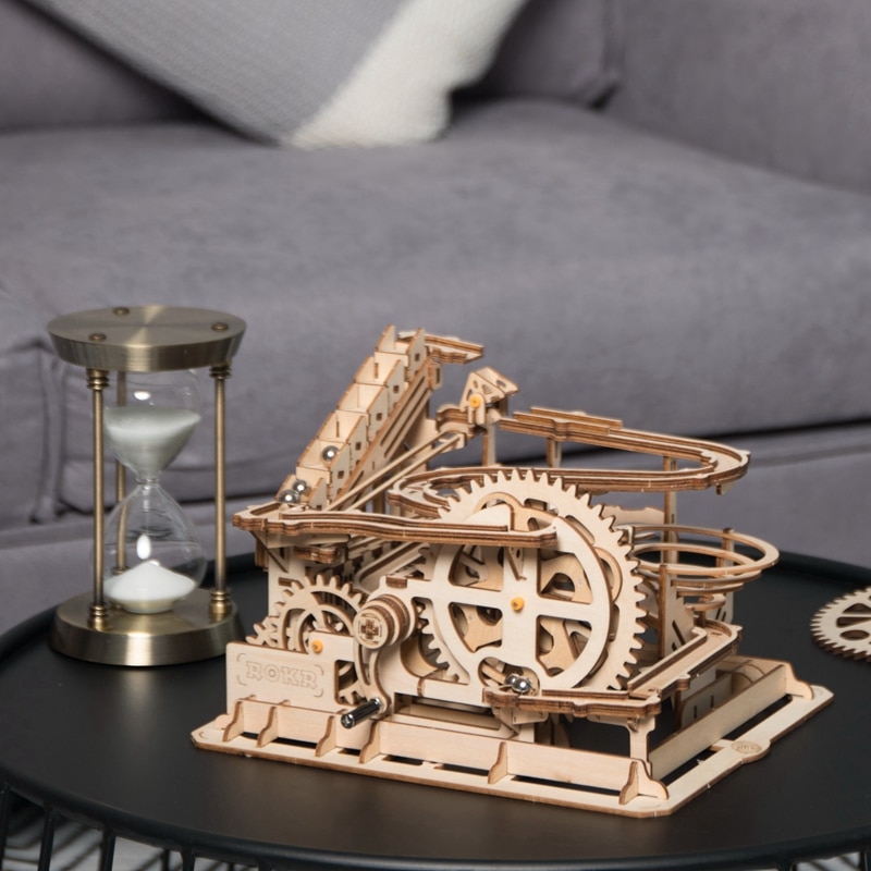 Wayfairmarket 4614-ojnzsk DIY Waterwheel Wooden Model Puzzle  