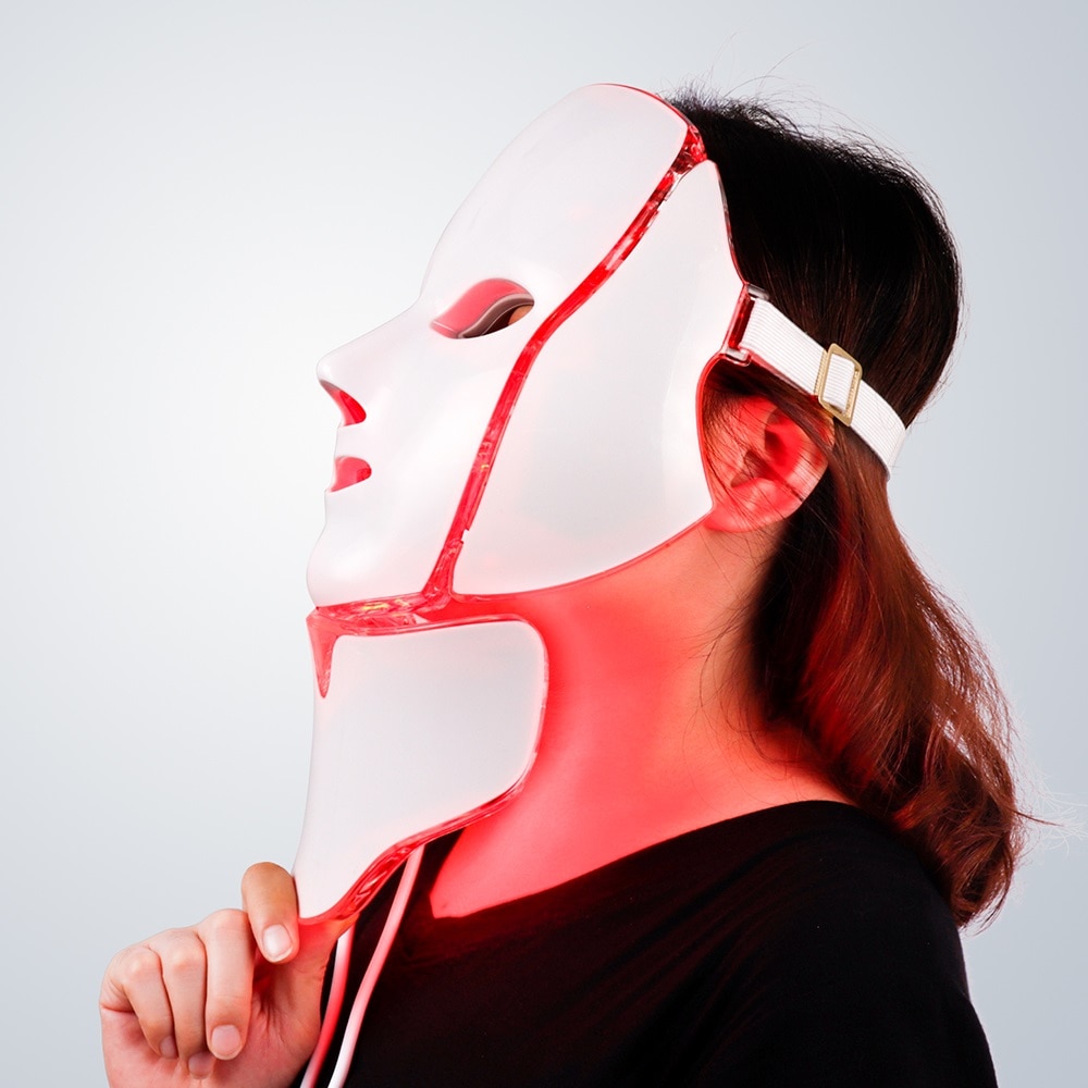 Wayfairmarket 4821-pgknqg 7 Colors LED Facial Mask  