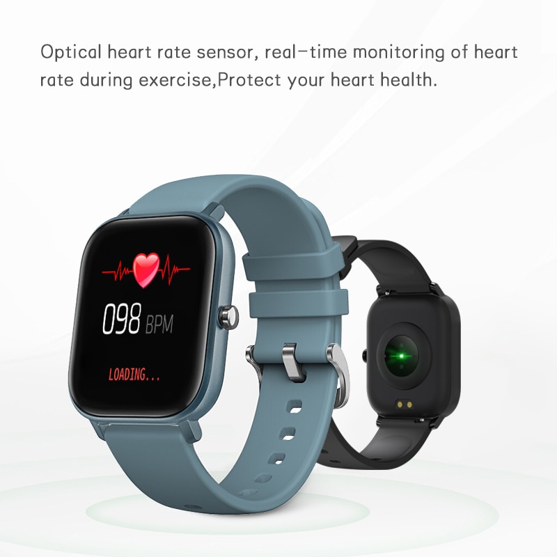 Wayfairmarket 5016-njghiu Waterproof Smartwatch with Heart Rate Blood Pressure Monitor  