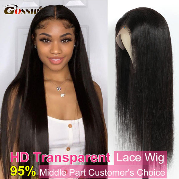 Lace Front Straight Human Hair Wig - Image 3