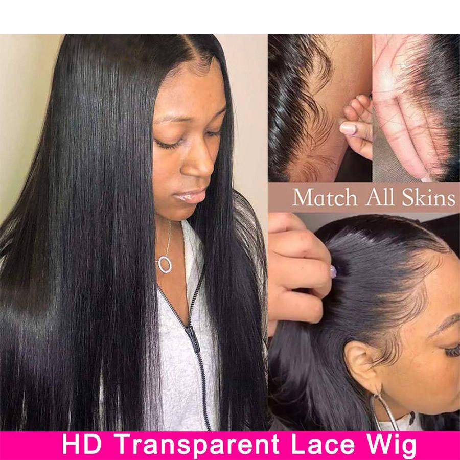 Wayfairmarket 5647-nsjh1x Lace Front Straight Human Hair Wig  