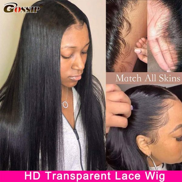 Lace Front Straight Human Hair Wig - Image 5