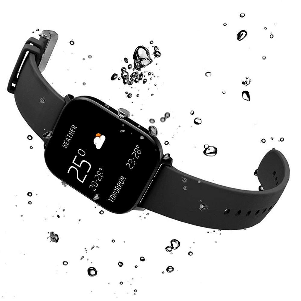 Wayfairmarket 5715-wen8xr IP67 P8 Smartwatch with Heart Rate Monitor  