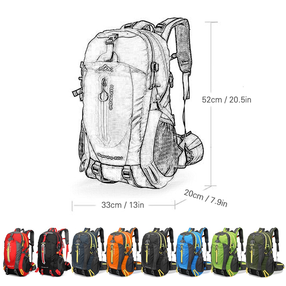 Wayfairmarket 6113-kqcw5t Waterproof Backpack for Hiking  