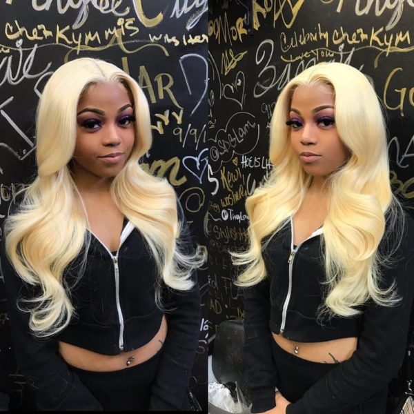 Honey Blonde Brazilian Hair Wig - Image 4