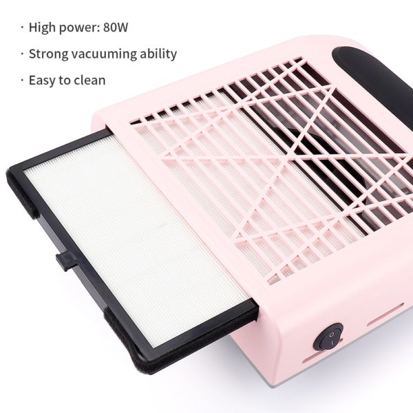 80W Manicure Vacuum Cleaner