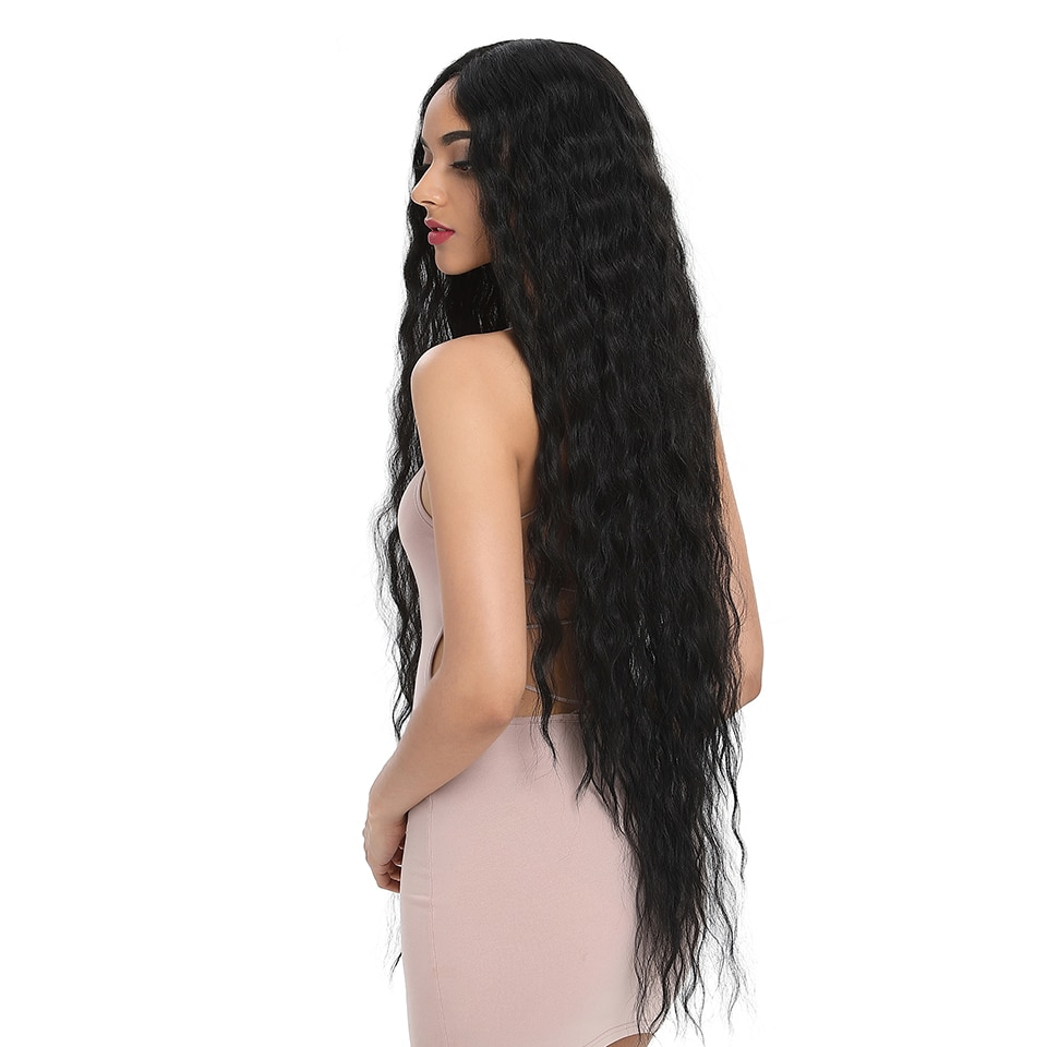 Wayfairmarket 6228-79uo8h Extra Long Curly Synthetic Wig  