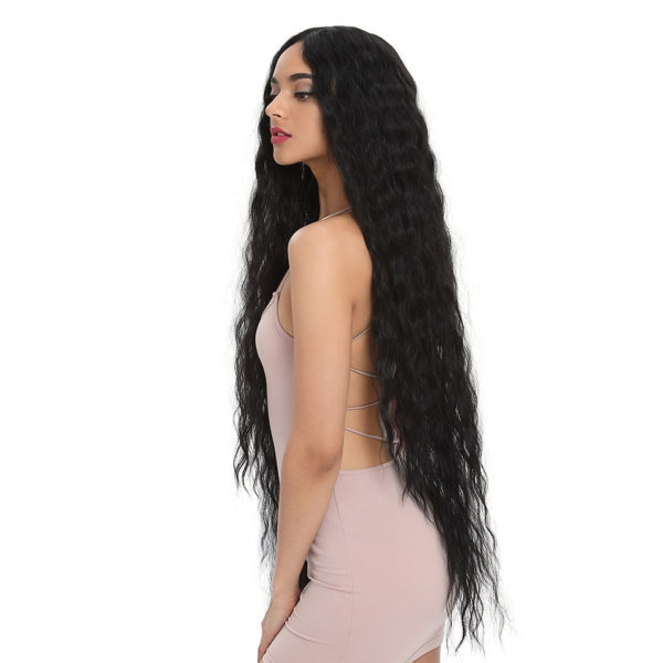 Extra Long Curly Synthetic Wig - Image 4