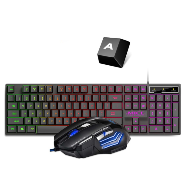 Wired Gaming Keyboard and Mouse Set