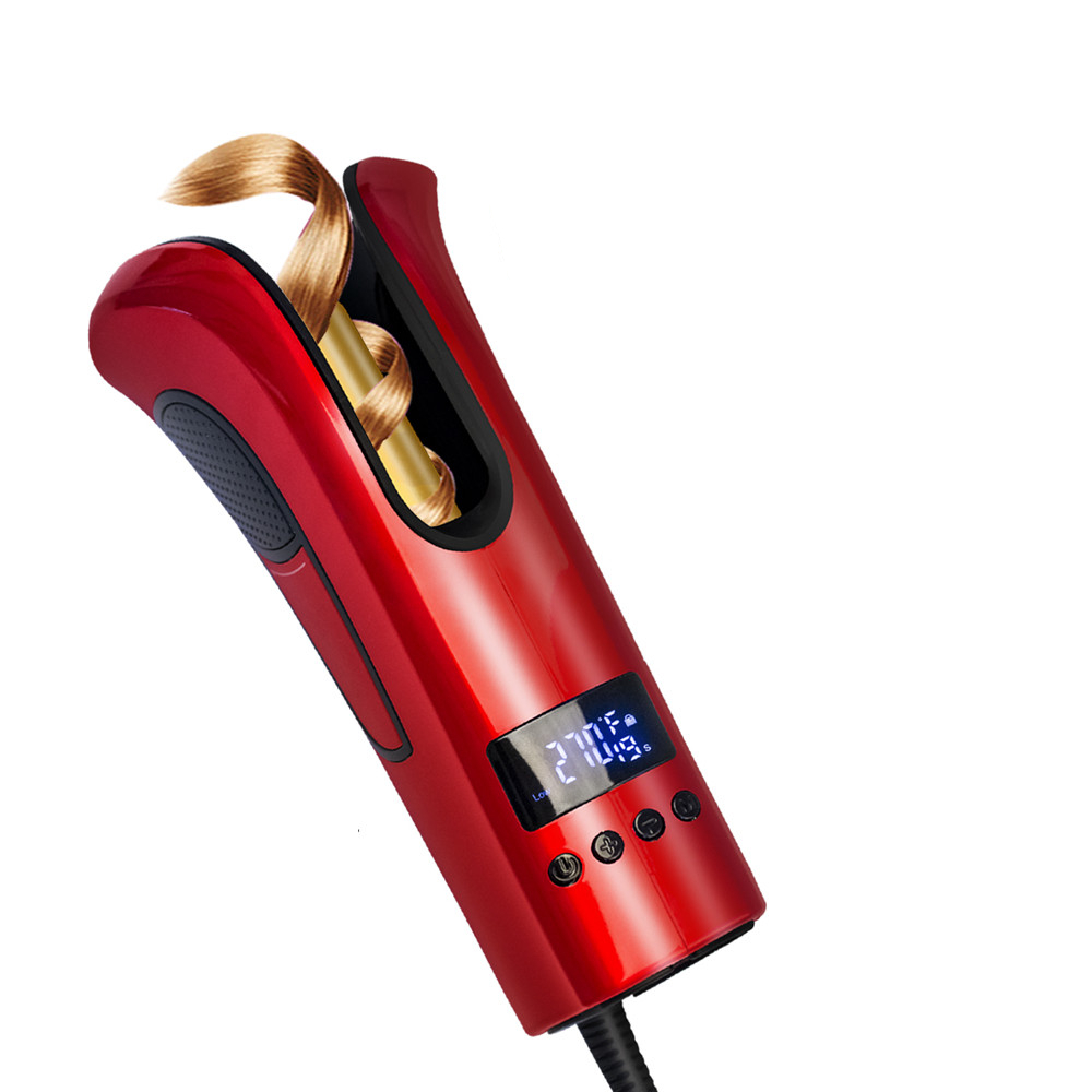 Wayfairmarket 6890-4s95c5 Automatic Ceramic LED Hair Curler  