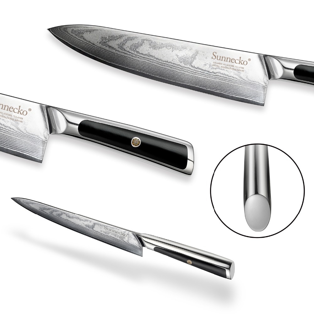 Wayfairmarket 7068-67ynyp Damascus Steel Chef Knife  