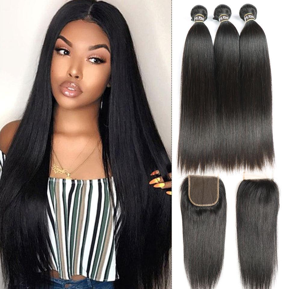 Wayfairmarket 7937-1agsa4 Straight Human Hair Bundles  