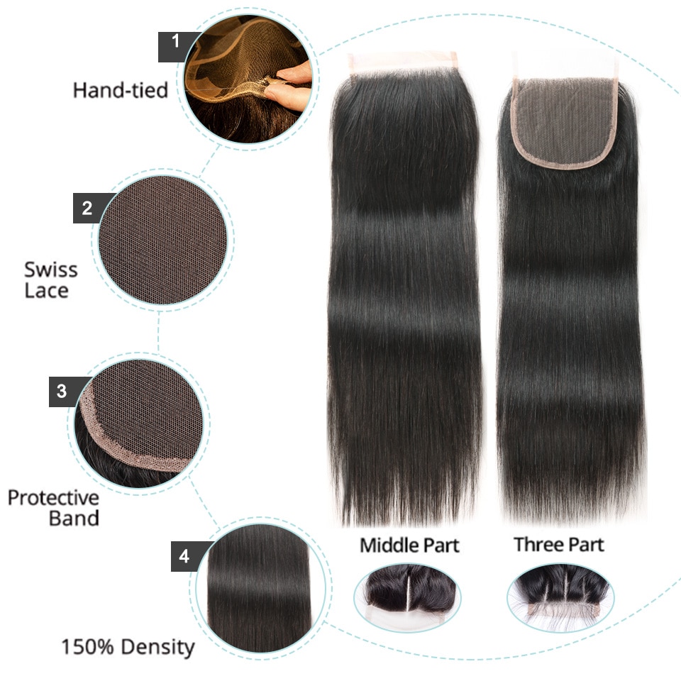 Wayfairmarket 7937-odfqng Straight Human Hair Bundles  