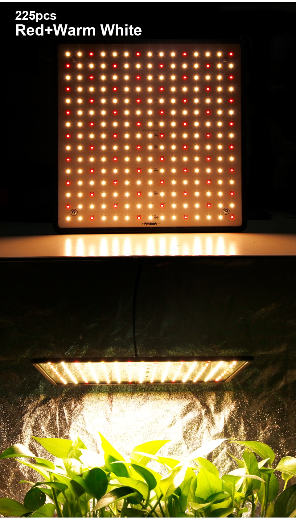 Wayfairmarket 8328-aqz7tq Ultra Light Full Spectrum Hydroponics Lamp  