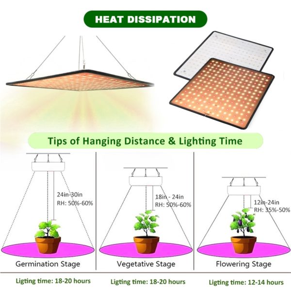 Ultra Light Full Spectrum Hydroponics Lamp