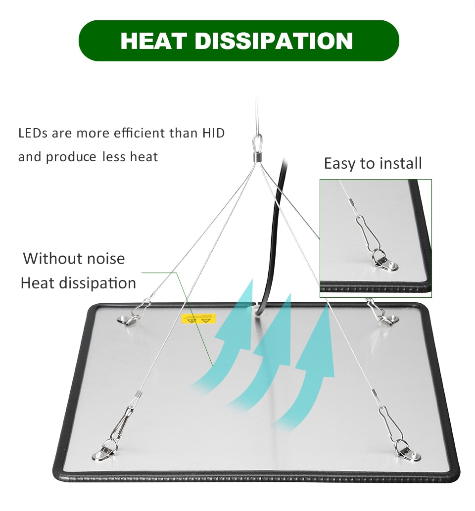 Wayfairmarket 8328-necoxm Ultra Light Full Spectrum Hydroponics Lamp  