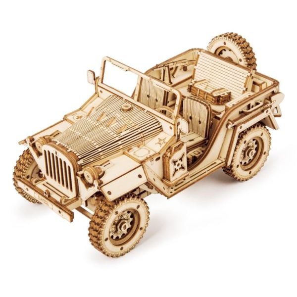 3D Wooden Vehicle Puzzle