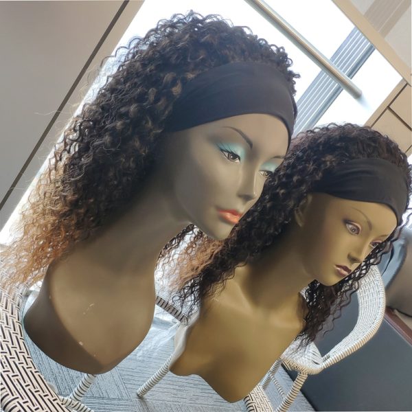 Kinky Synthetic Hair Headband Wig - Image 5