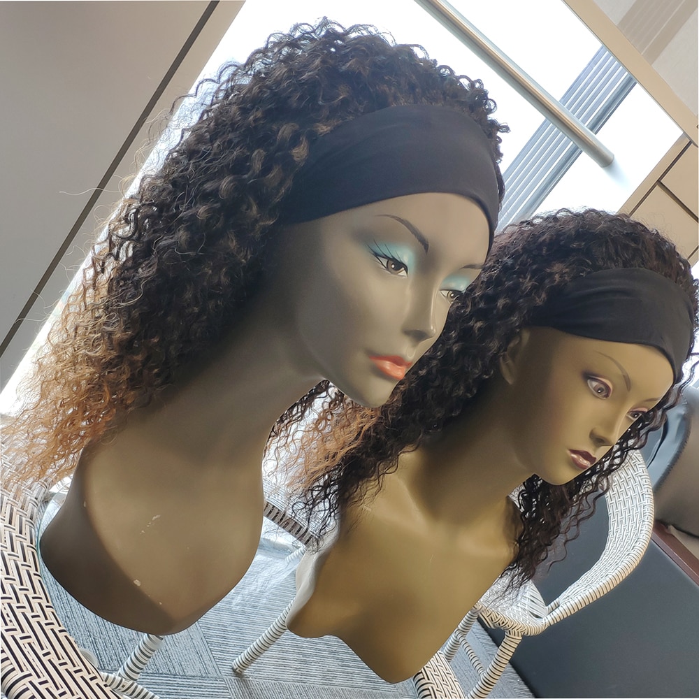 Wayfairmarket 8655-zrasq9 Kinky Synthetic Hair Headband Wig  