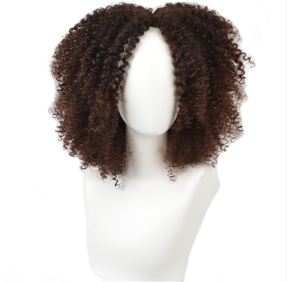 Wayfairmarket 9468-effgbf Afro Curly Synthetic Hai Wig  