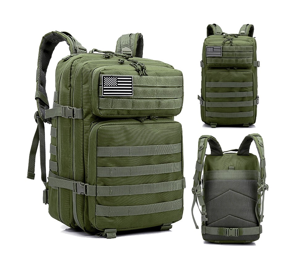 Wayfairmarket 9478-9bfdmq 45L Tactical Travel Backpack  