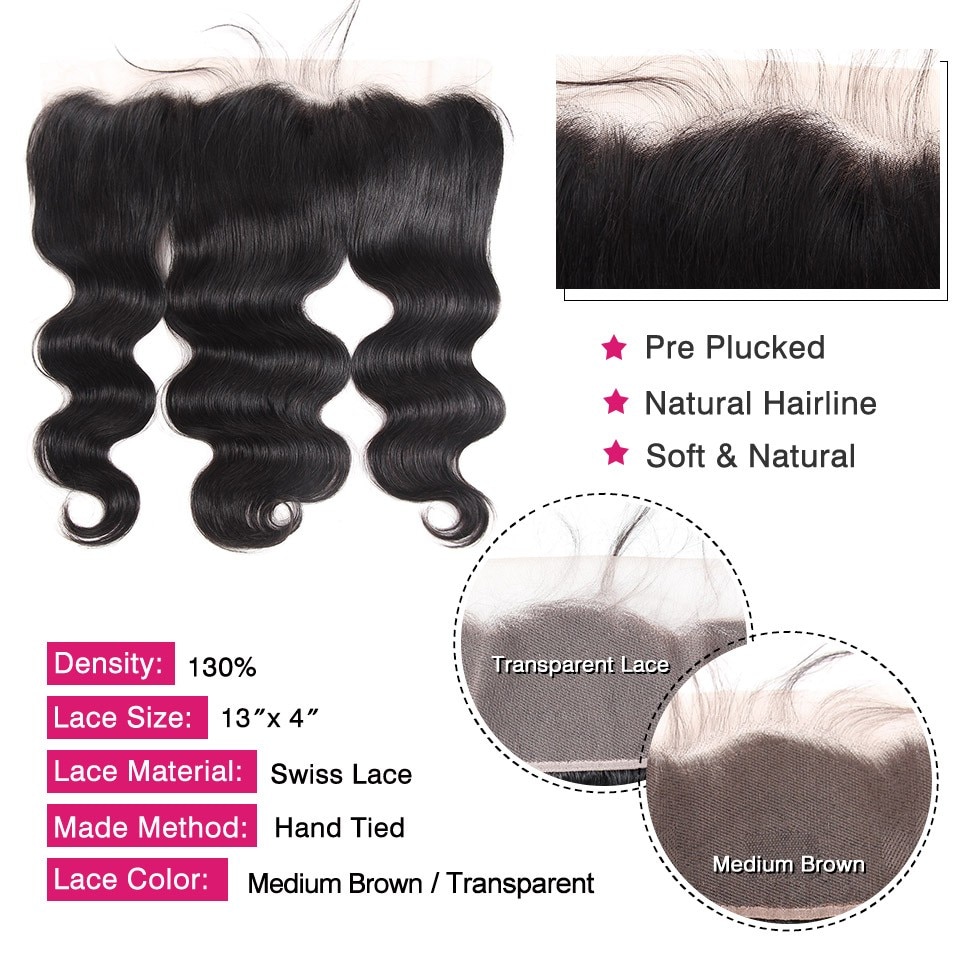 Wayfairmarket 9545-zjbvpp HD Lace Body Wave Bundles  