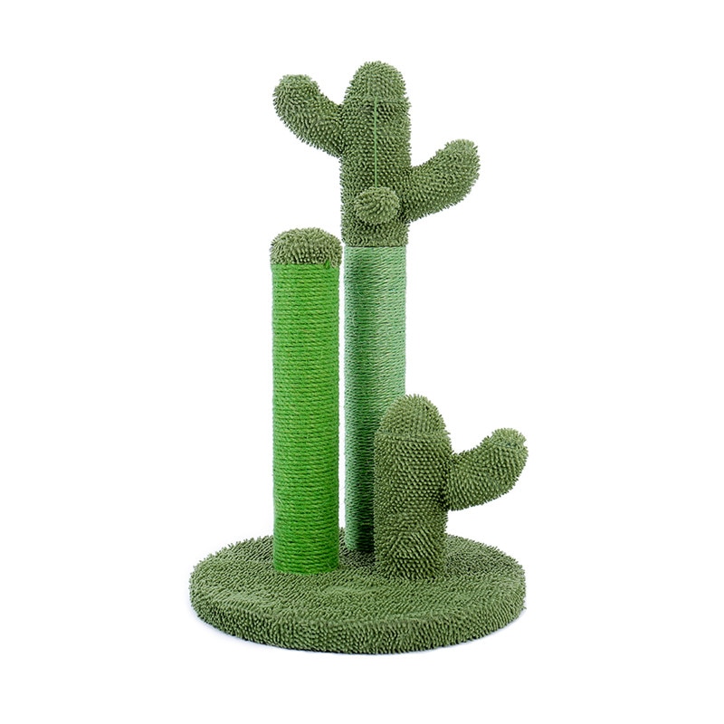 Wayfairmarket 9908-g9jawy Cactus Shaped Cat Scratching Post  