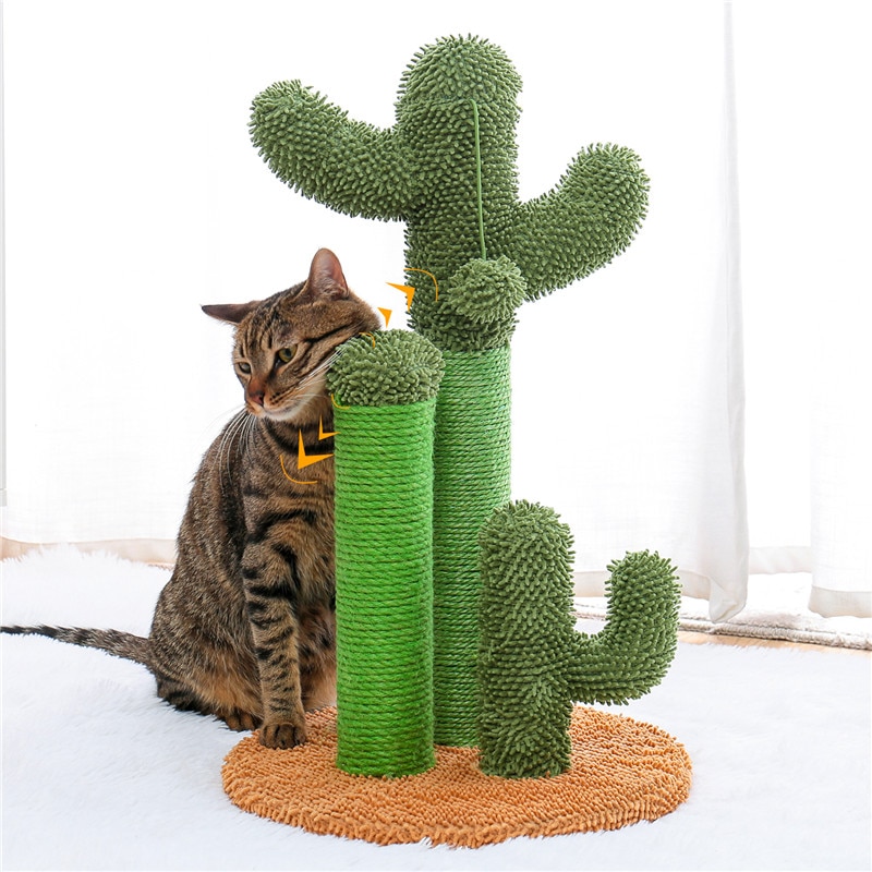Wayfairmarket 9908-jg5ulk Cactus Shaped Cat Scratching Post  