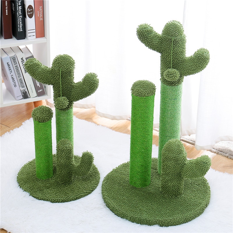 Wayfairmarket 9908-yq39k2 Cactus Shaped Cat Scratching Post  