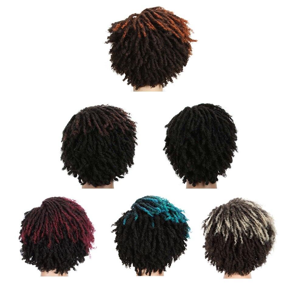 Wayfairmarket 9964-rnxcjz Short Dreadlocks Synthetic Hair Wig  