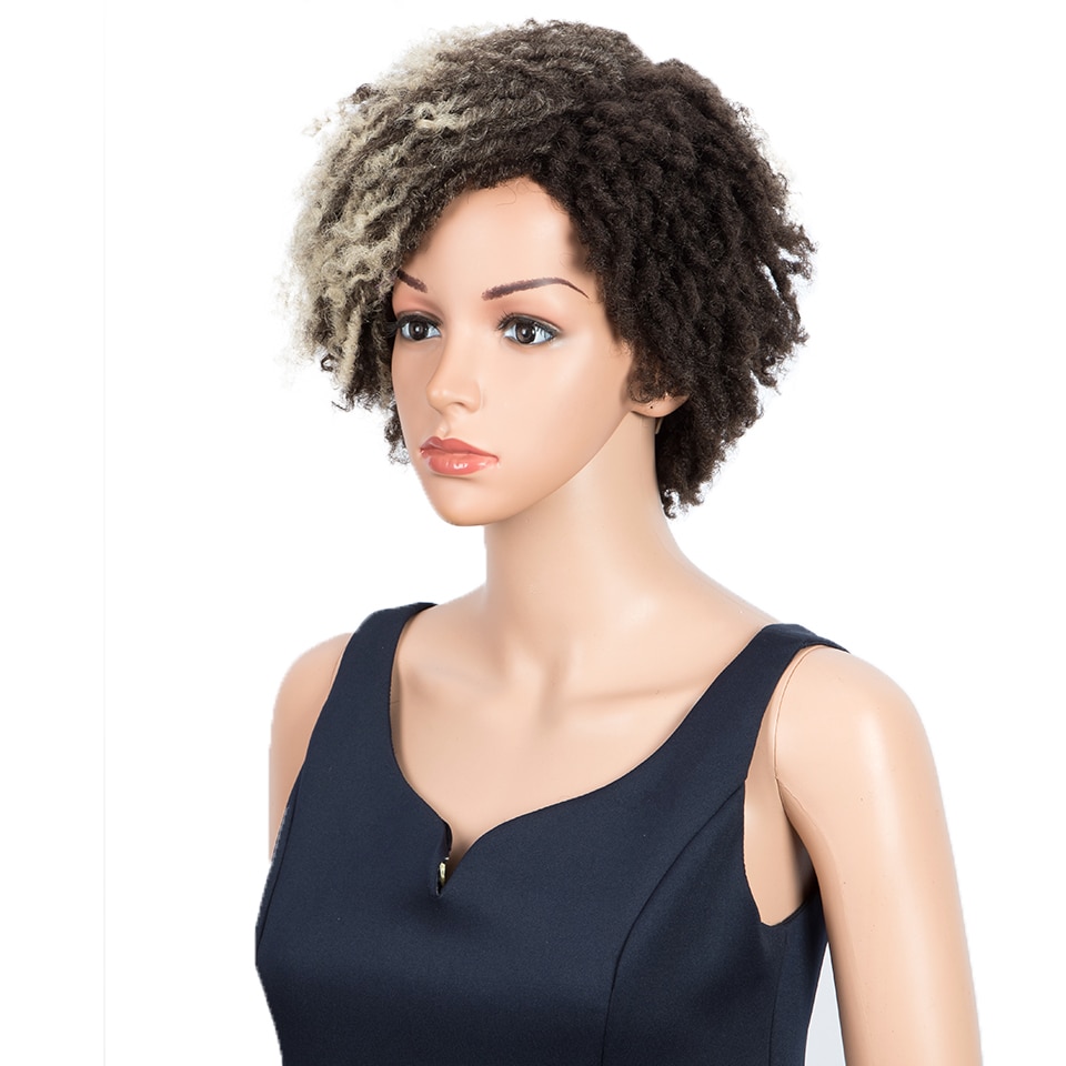 Wayfairmarket 9964-v2qrlp Short Dreadlocks Synthetic Hair Wig  