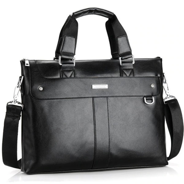 Men's Casual Leather Portfolio Bag